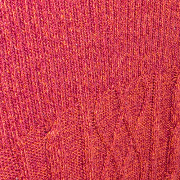 Fall Feels in This Sweet Petite Sweater Dress! Dark Red, Short Sleeve, Size SP - Picture 3 of 8